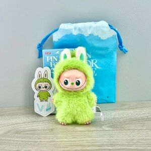 Pop Mart The Monsters Pin for Love Vinyl Plush Pendant (N-Z) - Letter V